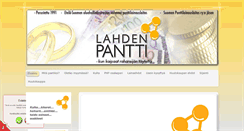Desktop Screenshot of lahdenpantti.fi